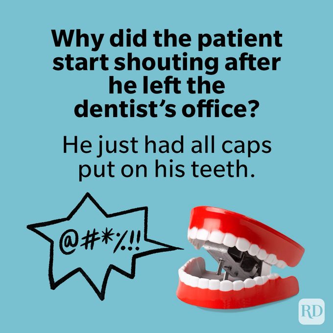 Hilarious Dentist Jokes Graphic