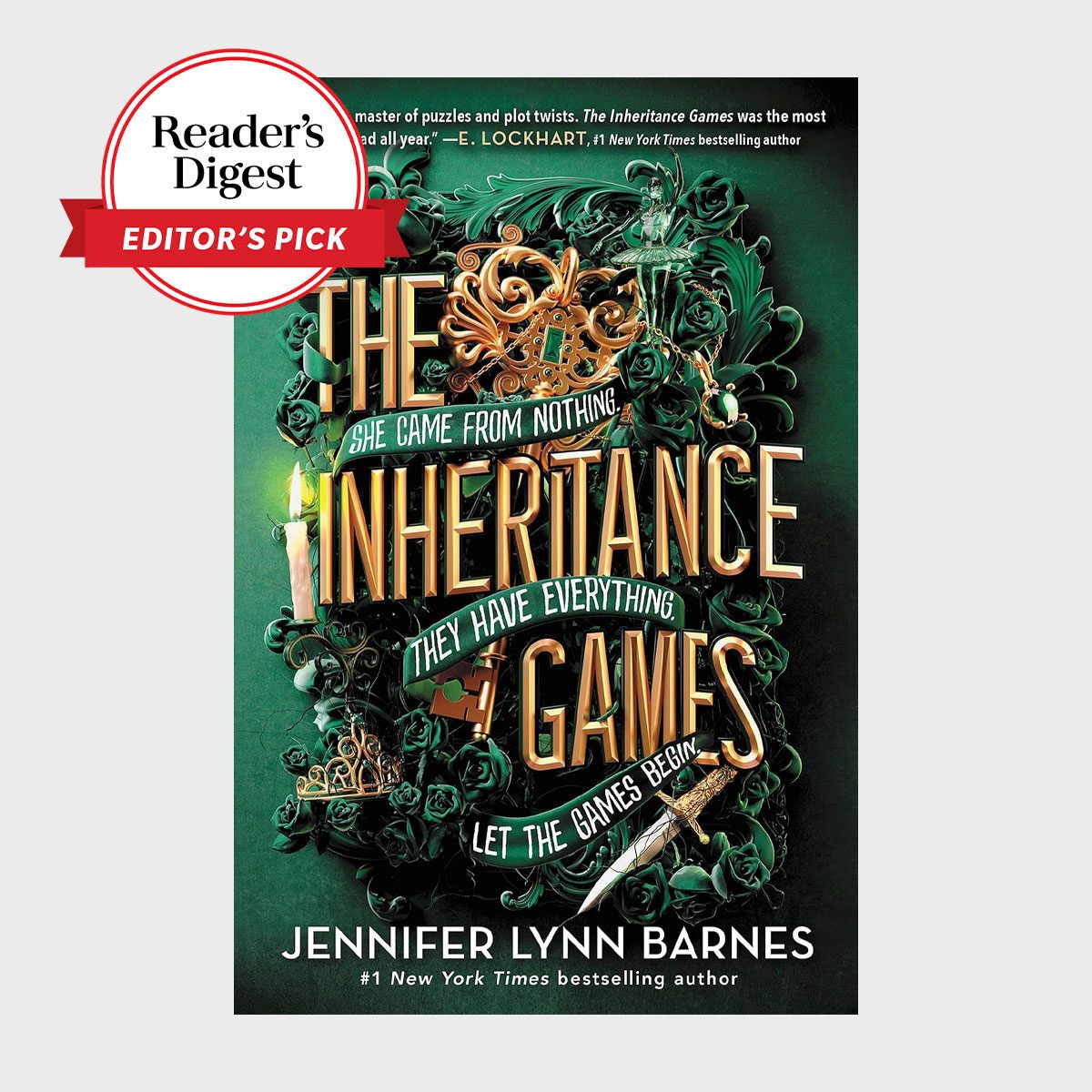 Rd Editors Pick The Inheritance Games By Jennifer Lynn Barnes