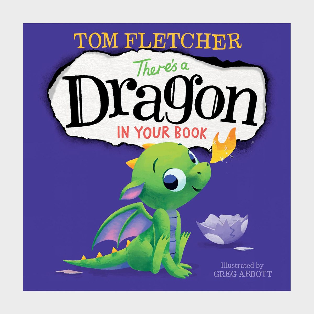 There's A Dragon In Your Book By Tom Fletcher