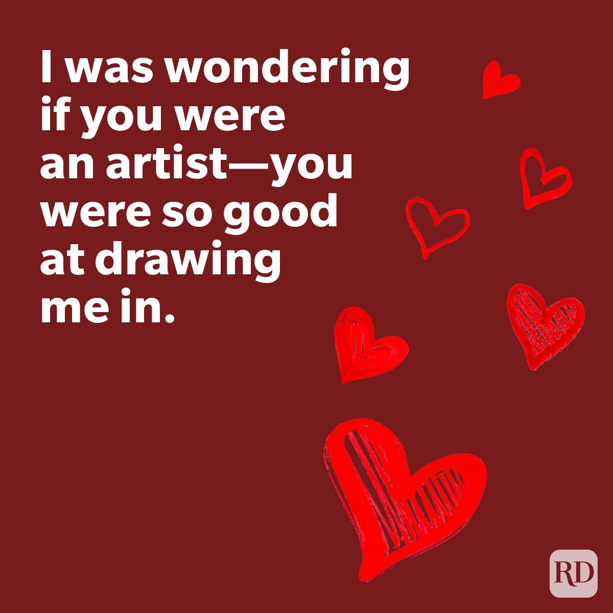 Pickup Lines Guaranteed To Break The Ice on red background