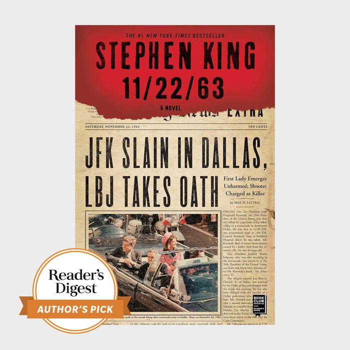 Book cover features a newspaper with 