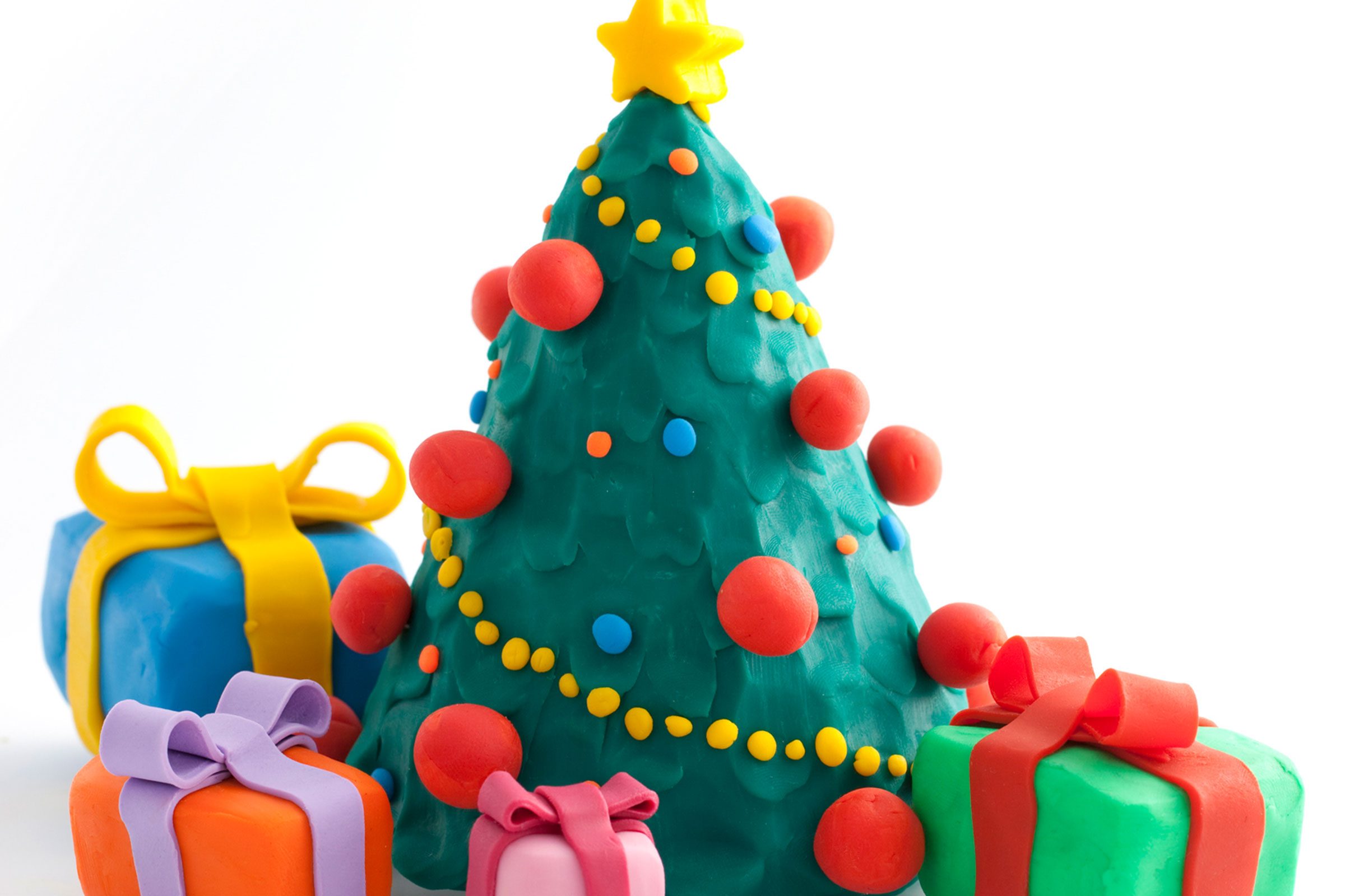 Clay Christmas tree