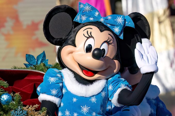 Disney's Minnie Mouse is seen during the 104th 6abc Dunkin' Thanksgiving Day Parade.