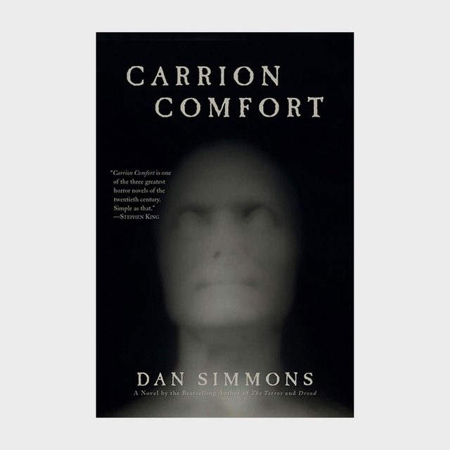 Book cover shows a blurred face; bold text above reads 