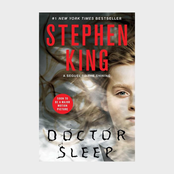 A boy's face is surrounded by mist; text reads 