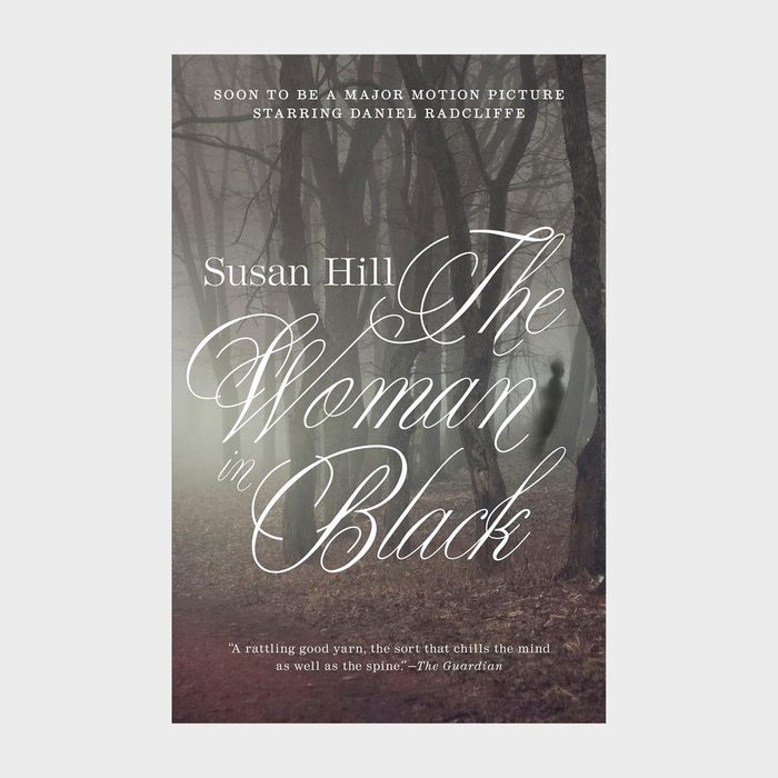 Book cover showing trees in a foggy forest with large text: 