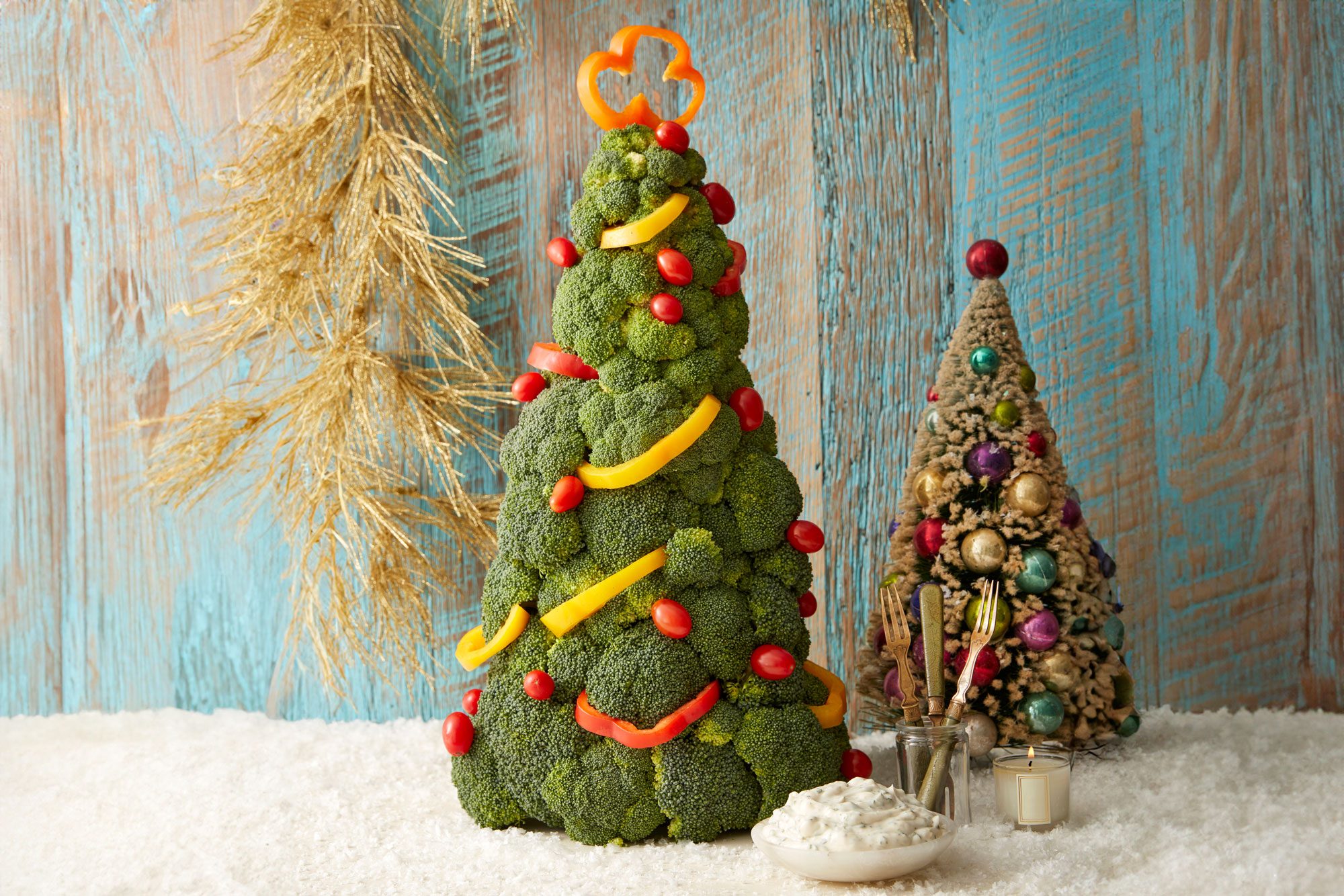 Broccoli Christmas Tree