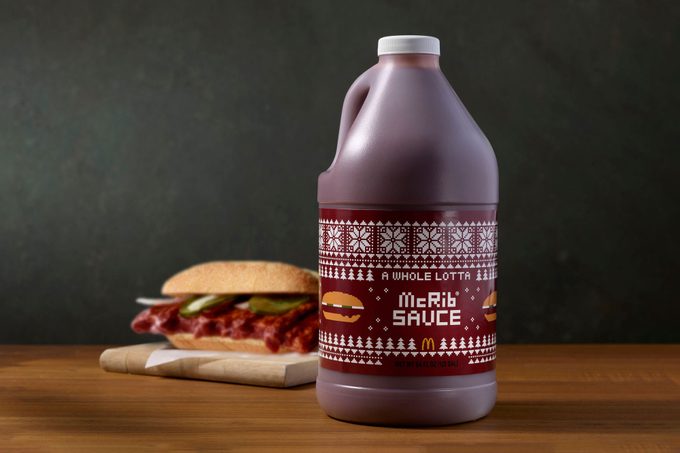 Mcrib Mcdonalds Sauce Jug