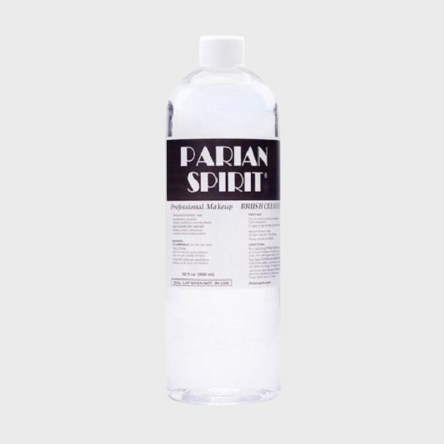 Bottle contains liquid, labeled 