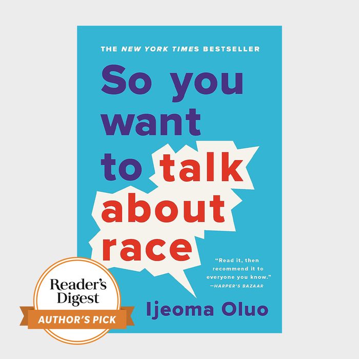 Book cover displays bold text, 