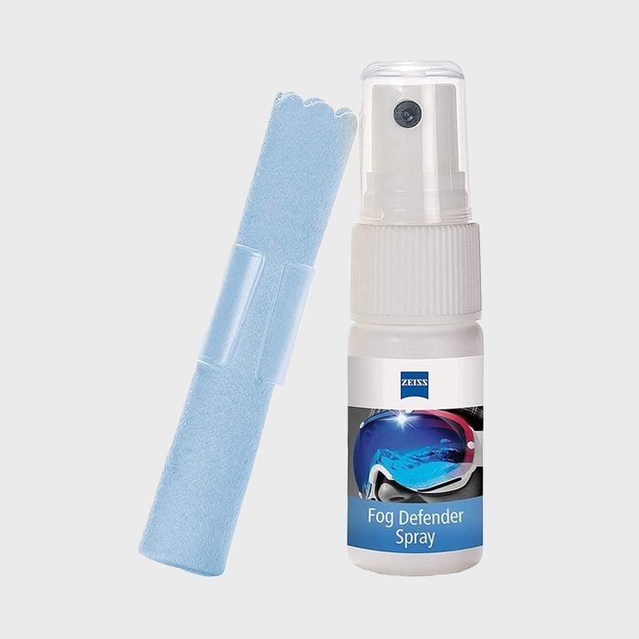 Spray bottle labeled 