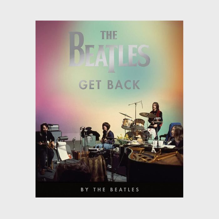 Band playing instruments; vibrant, colorful backdrop with text 