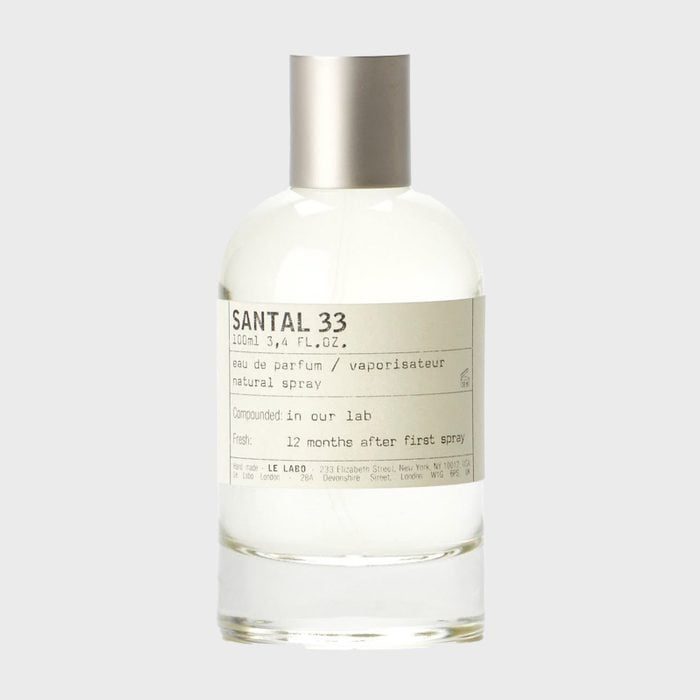 Perfume bottle labeled 