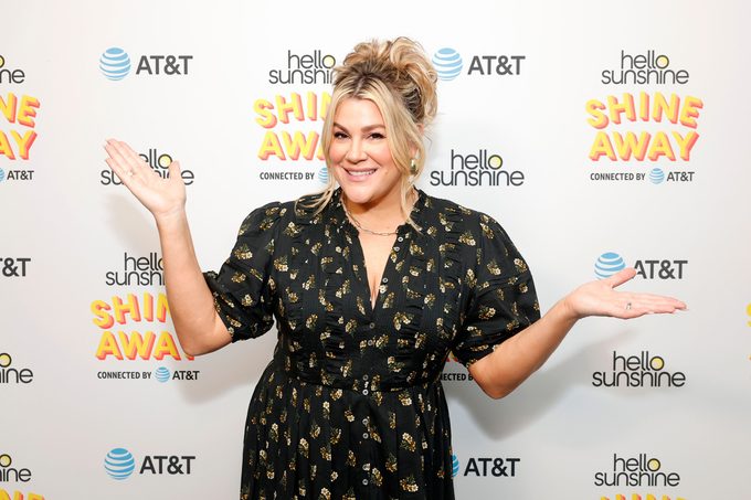 Heather McMahan attends Hello Sunshine's Second Annual Shine Away Experiential Event, Connected by AT&T at Nya Studios