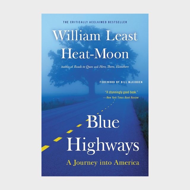 Book cover showing a road stretching into the distance, large tree shadow, titled 