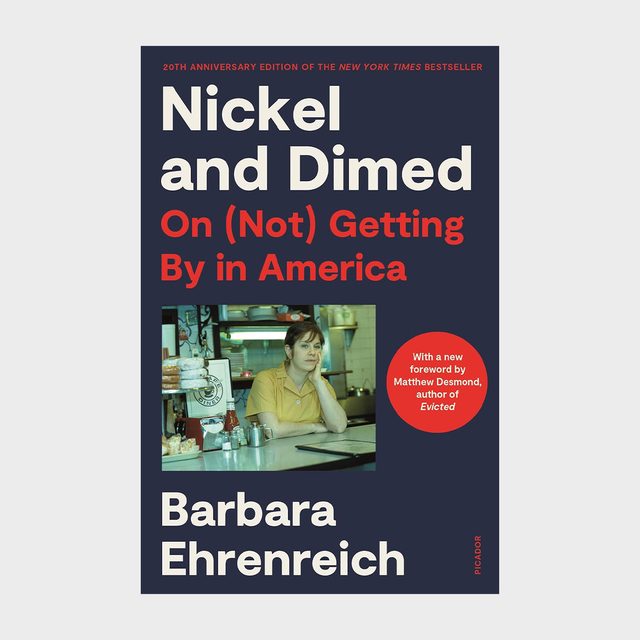 Book cover features a diner waitress looking thoughtful, sitting at a counter. Bold text reads 