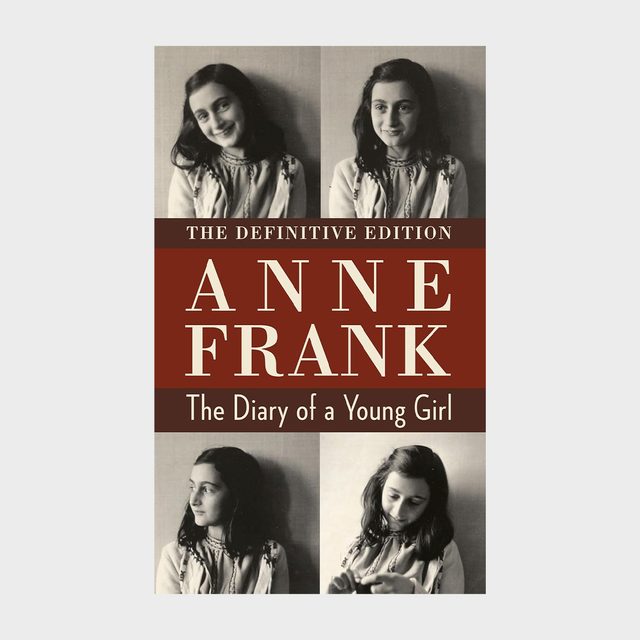 Book cover features four black-and-white photos of a young girl. Text reads, 