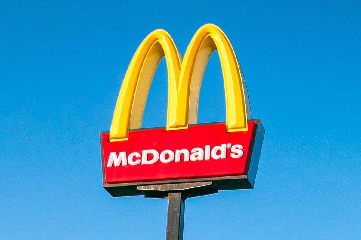 Mcdonalds Sign Board