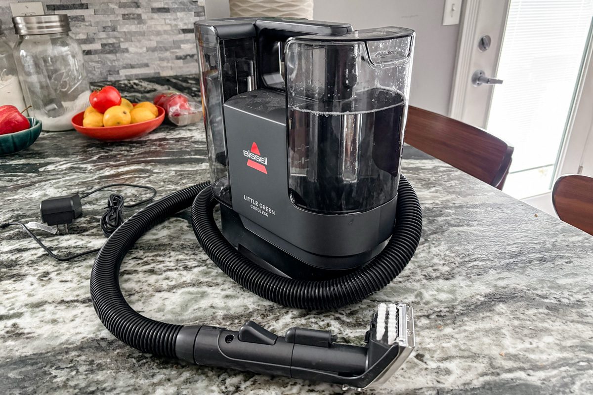 Bissell Little Green Portable Carpet Cleaner Review: This Lightweight Machine Tackles Every Kind of Stain