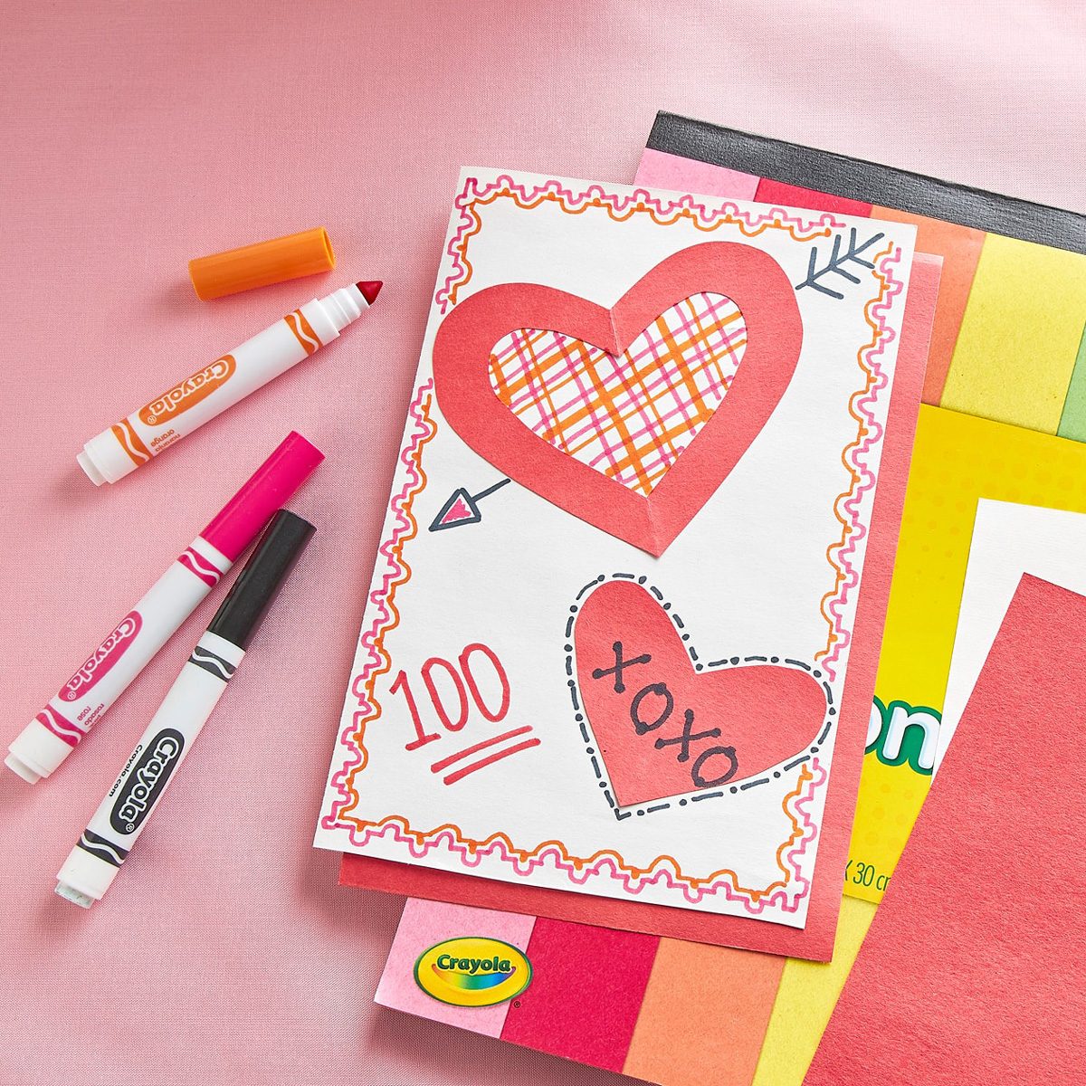 Valentine's Day Kids Card 