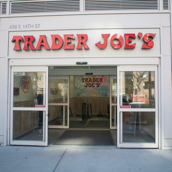 Trader Joe's grocery store entrance