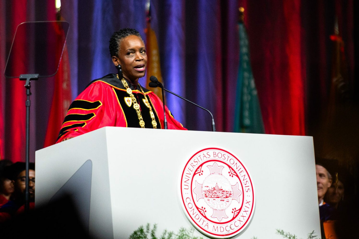 BU formally installs President Melissa Gilliam