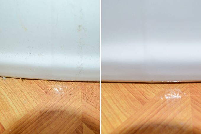 Bissell Steam Shot bathroom