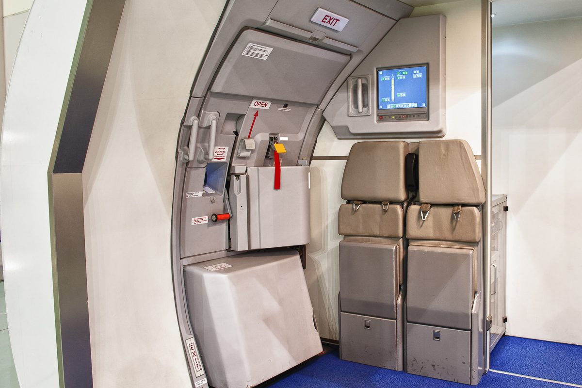 airplane door