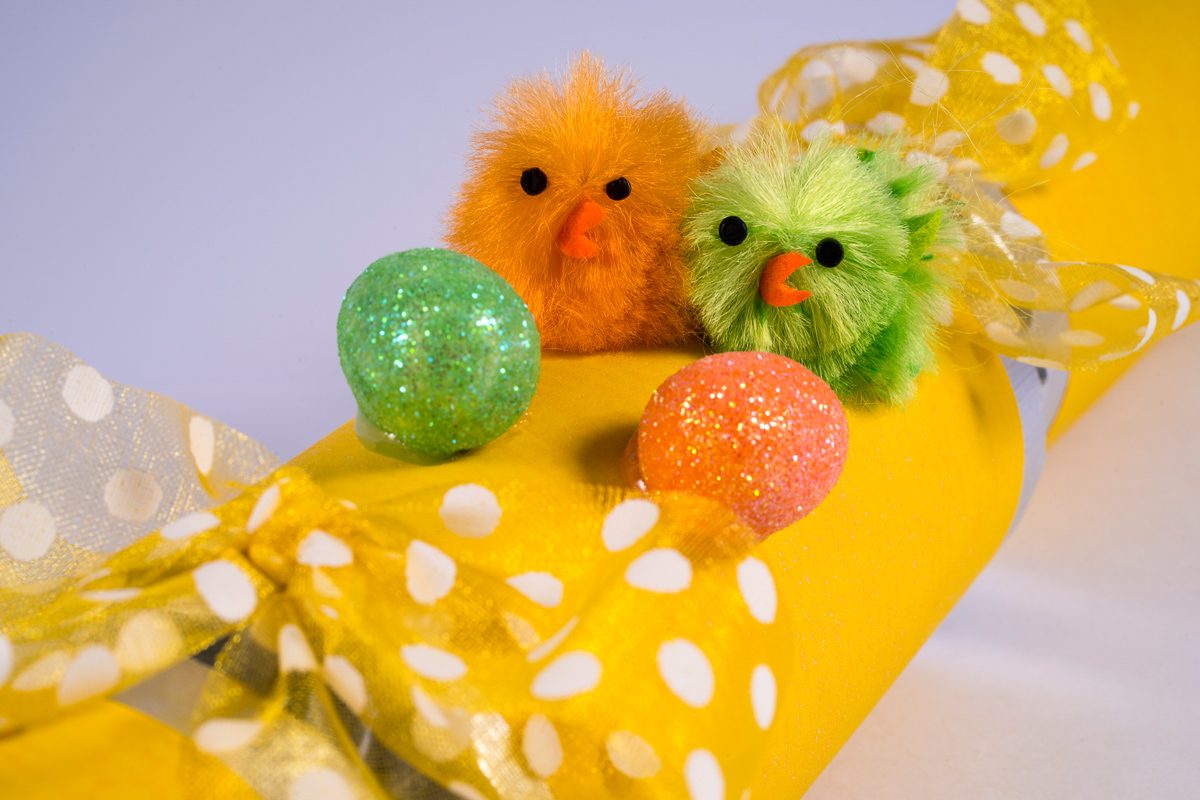 easter popper close up