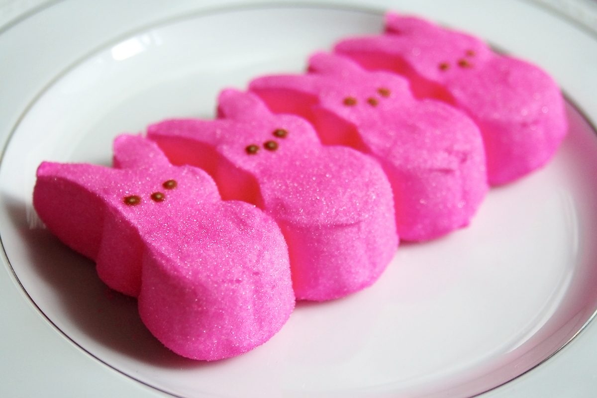bunny shaped marshmallow