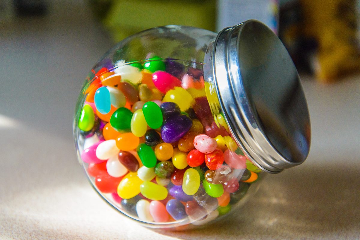 jelly bean jar