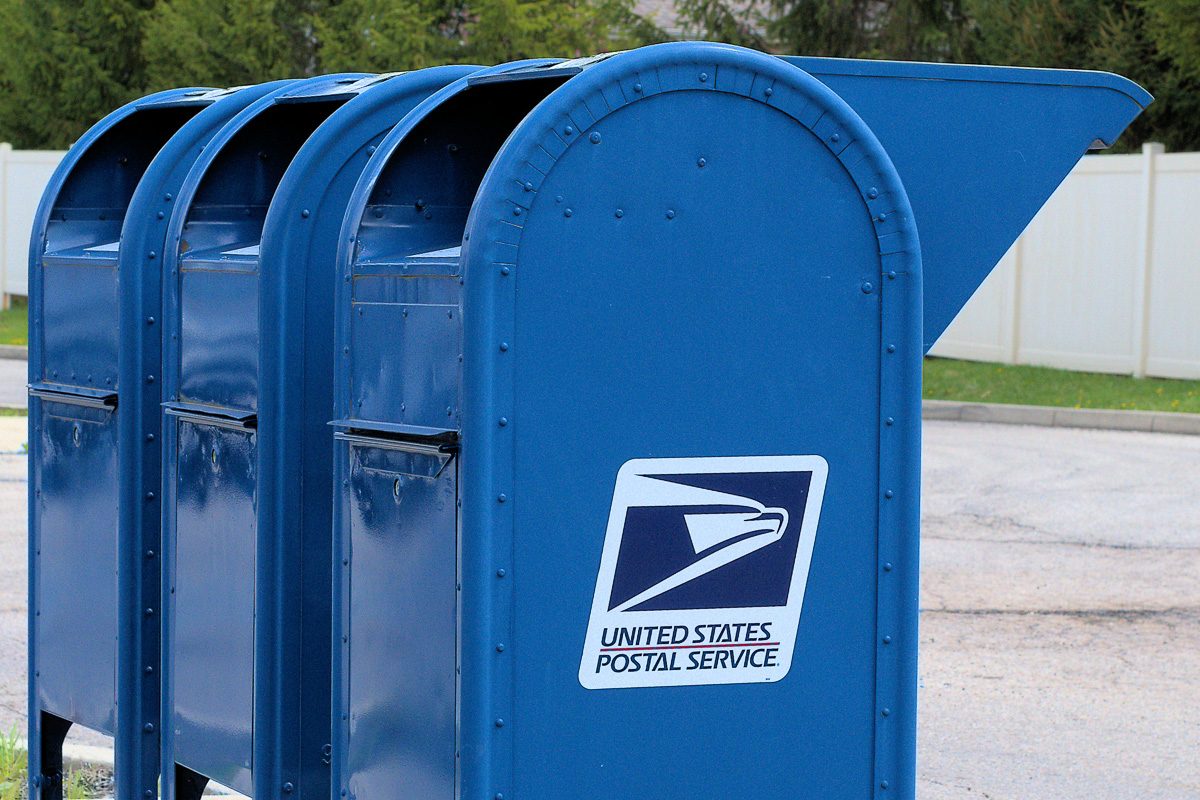 us postal service mailbox