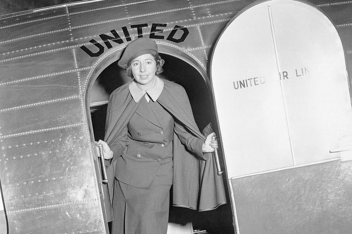 ellen church, the first flight attendant