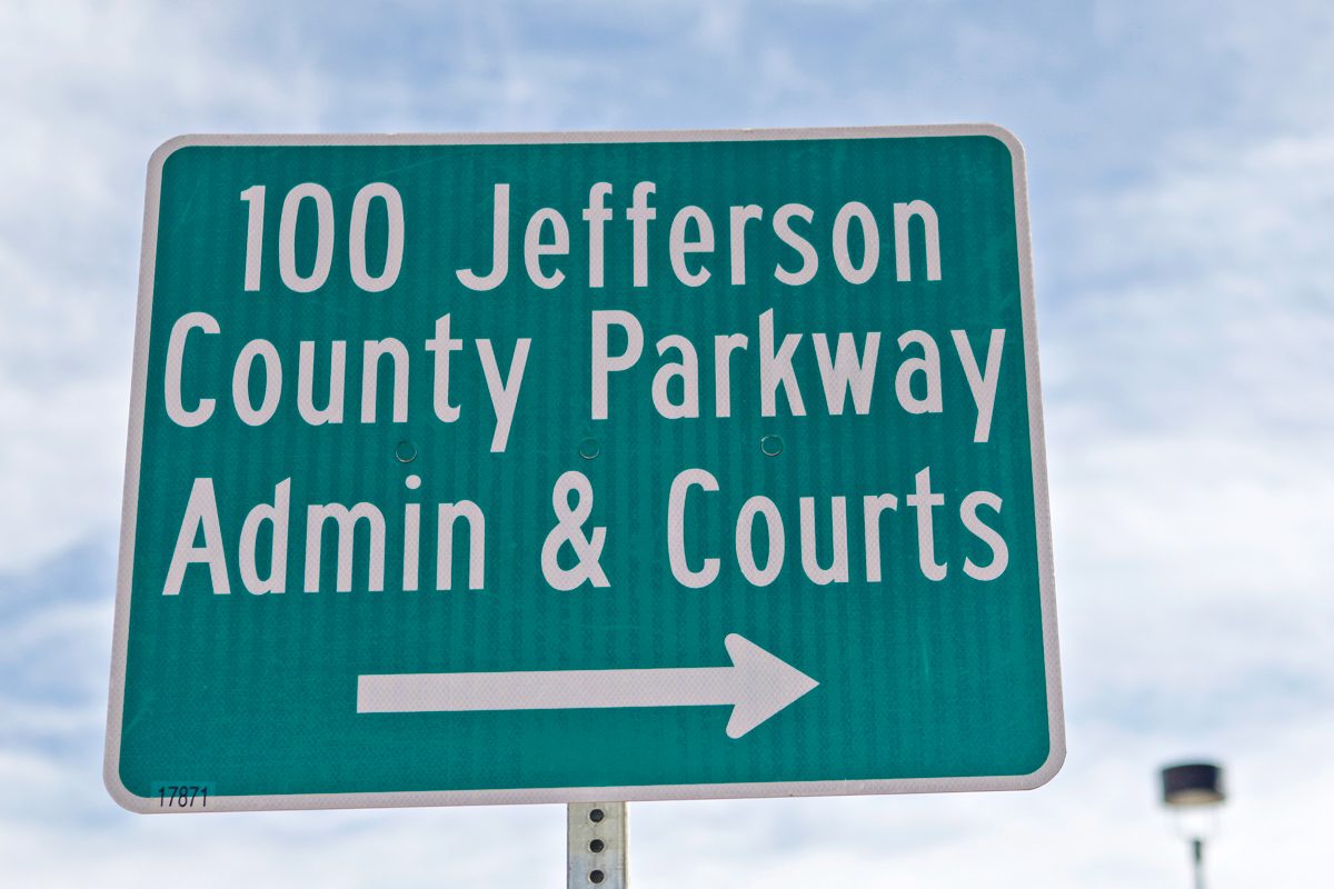 Jefferson county signboard