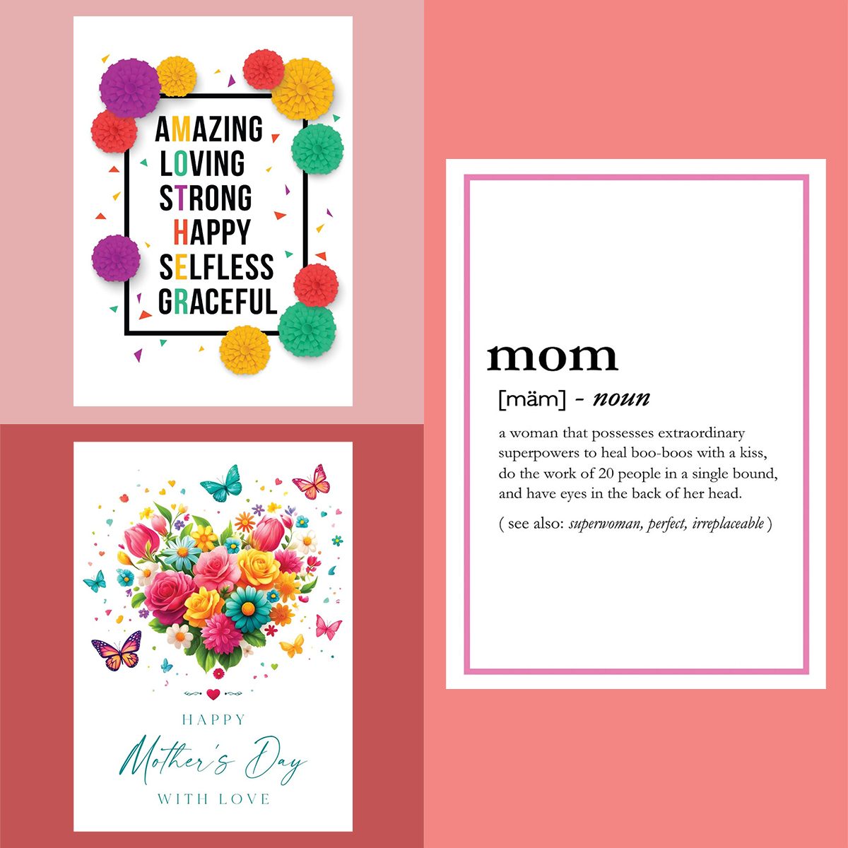 50 Free Printable Mother’s Day Cards That Send the Perfect Message