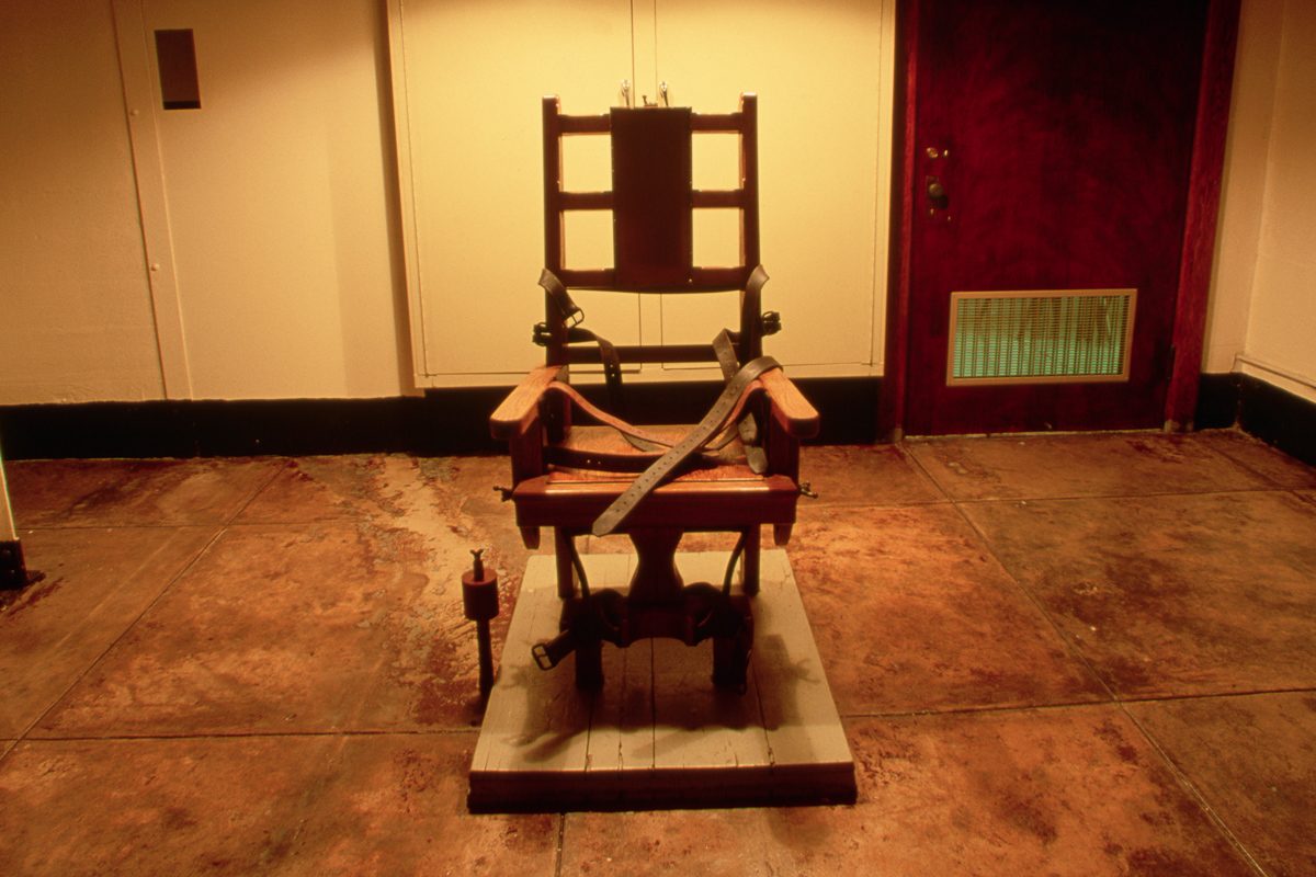 electric chair in a room