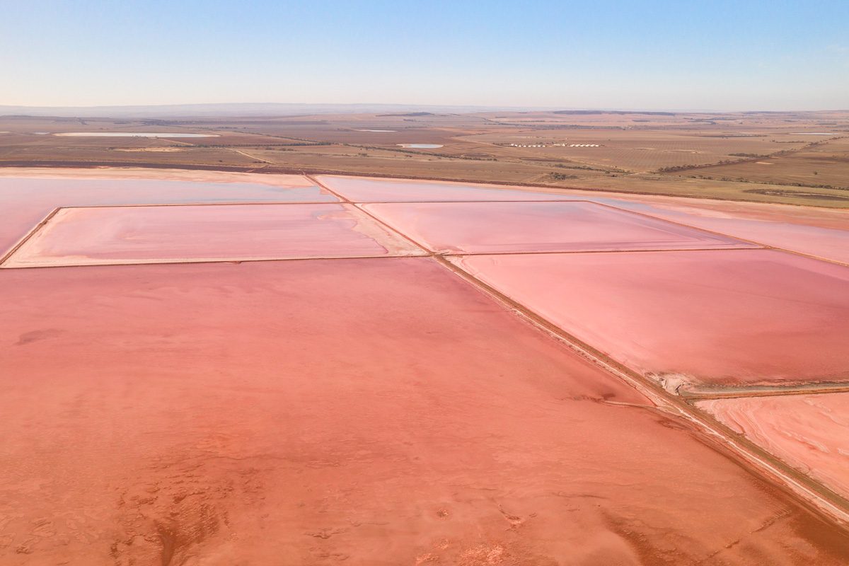 Bumbunga Lake, near Adelaide, South Australia
