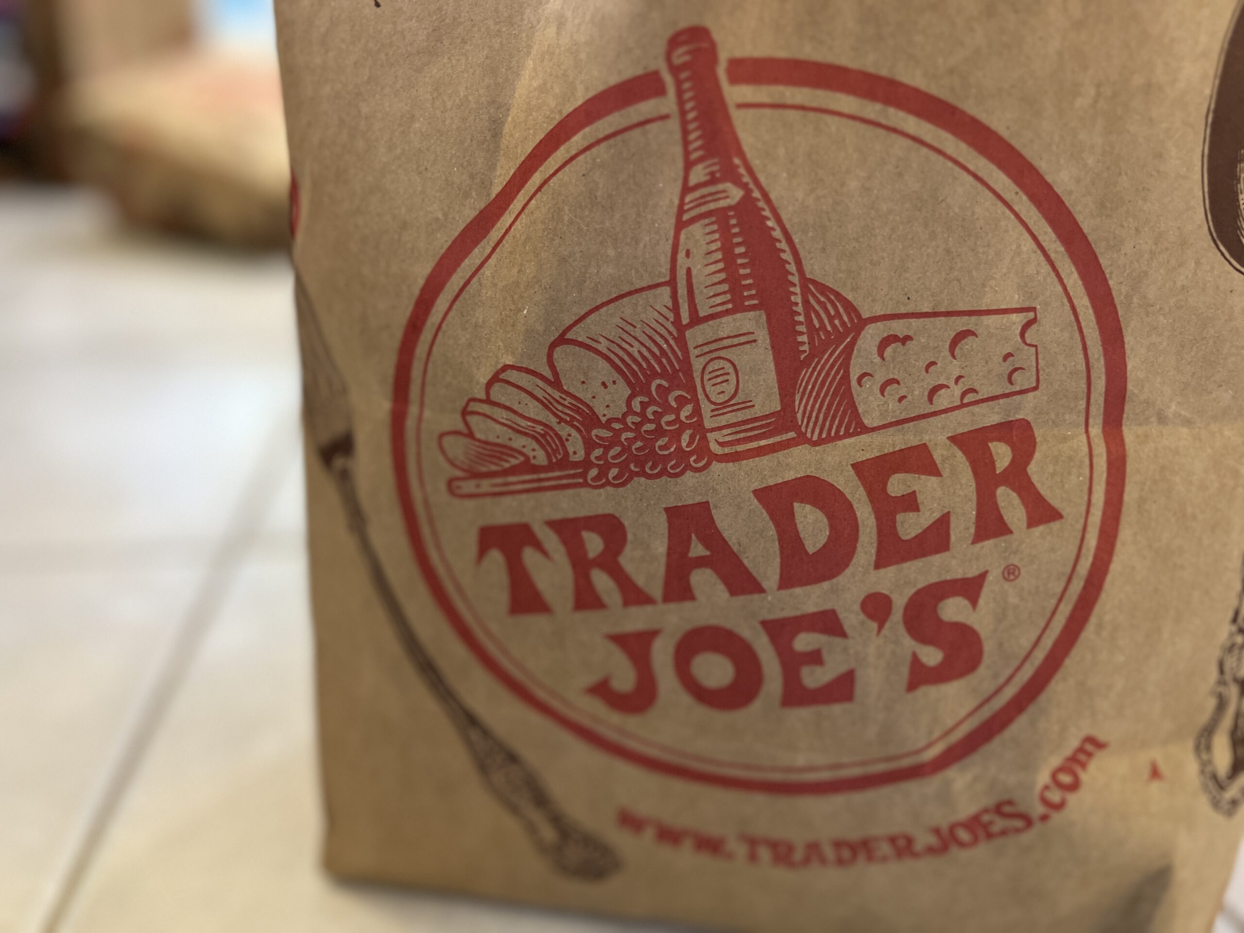 Trader Joes grocery bag