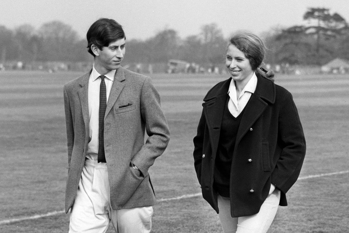 Prince Charles And Princess Anne